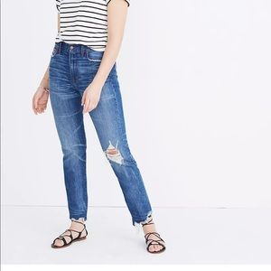 Madewell Size 29 | The Perfect Summer Jean: Destructed Edition
